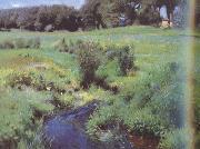 Dennis Miller Bunker The Pool,Medfield (nn020 oil painting